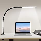 YOUKOYI LED Desk Lamp with Clamp,10W Flexible Gooseneck Architect Table Lamp with Touch Control - 5