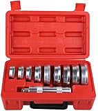 Kragensatz passt für die meisten Standard-Radlagergrößen, drei größte Größen für die neuesten 4x4-Fahrzeuge