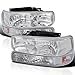 Chevy Tahoe Suburban Euro Headlight, Bumper Signal