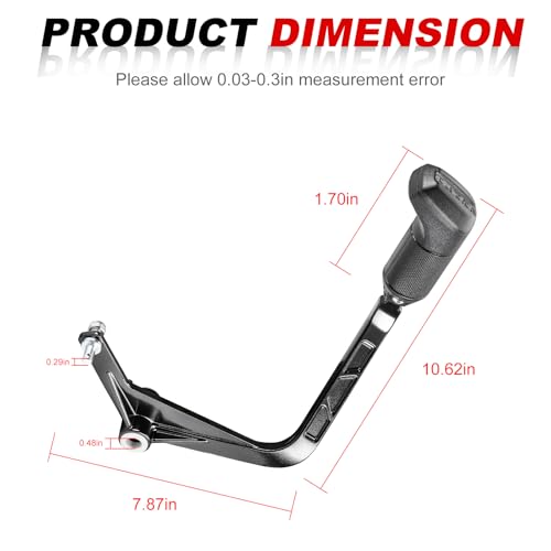 Shift Lever Cast Matte Black & Knob Kits For Polaris Ranger 1000 XP PRO XD by MOTO1988 - Used condition - Image 2