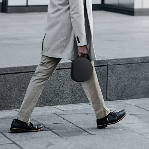 Yinke Smart Case For Apple Airpods Max With Sleep Mode,Potective Convenient Carrying Travel Hard Organizer Storage Cover Bag (Black Snow Cloth) #TOP5