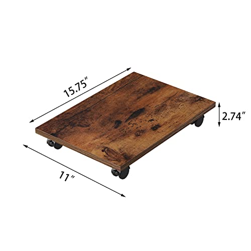 Join Iron Computer Tower Stand, Mobile Cpu Holder With 4 Caster Wheels Fits For Most Computer Tower, Gaming Pc,For Office, Home, #TOP2