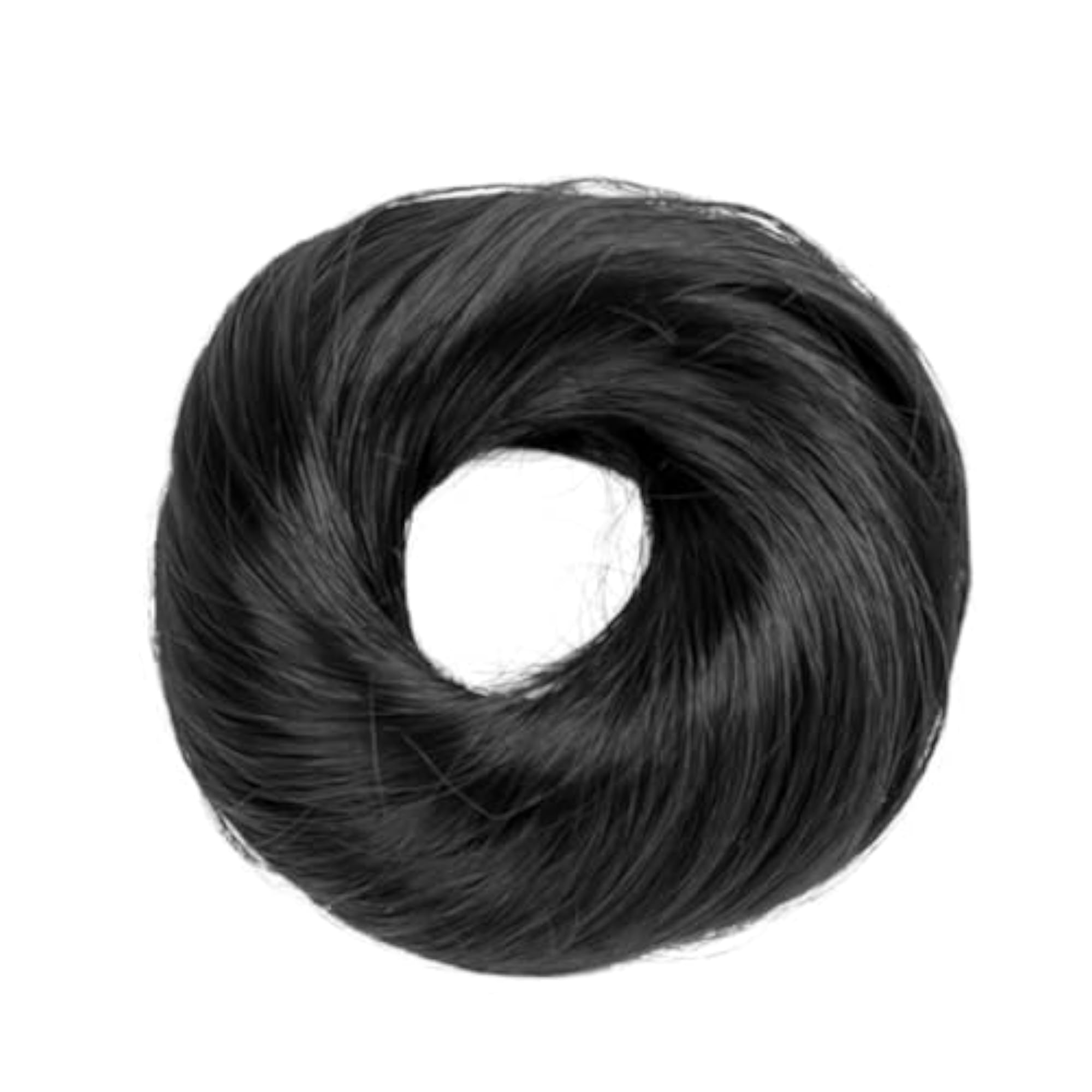 Human Hair Buns - Messy Juda Bun - Donut Scrunchies
