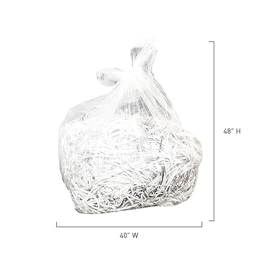 Sacos trituradores ideais, 101,6 cm x 121,9 cm, bolsa de 56 galões, 