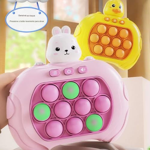 NOTYAZ Pop It Eletronico Fidget Brinquedo De Apertar Anti Stress Desenhos Bolhas Relaxantes Divertid