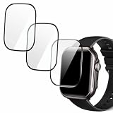 AegiDigi Screen Protector for G62 1.85 Inch Smartwatch, PMMA, 3 Pack, 9H Hardness, Anti-Shatter, Glossy