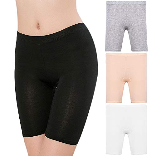 Vathery Shorts Panties Damen Soft Modal Unterwäsche Nahtlos Sicherheit Hosen, XL Cover