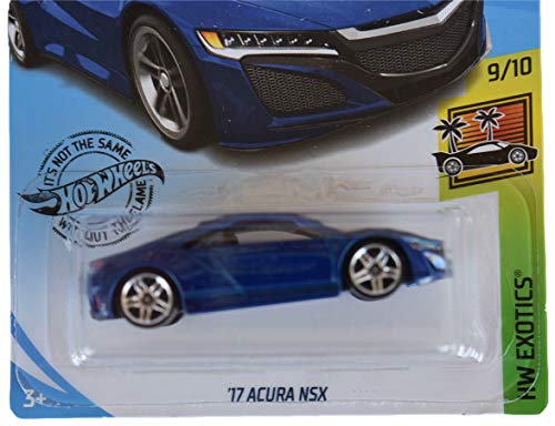 Hot Wheels Acura NSX 1:64 Azul miniatura 2