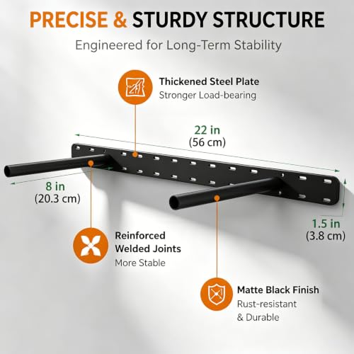 22" Heavy Duty Hidden Floating Shelf Bracket with Complete Hardware Kit by Peierlinkdiy - Used condition - Image 4