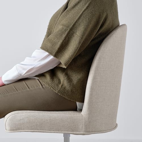 Fauteuil pivotant pour salon ProTuning Rosentorp blanc - 7