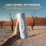 OutIn Fino Elektryczny młynek żarnowy do kawy, Sandstone White