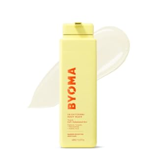 BYOMA Gel de baño iluminador | Fórmula cremosa, niacinamida y ácido azelaico, ilumina y unifica el tono, reparación de barrera cutánea