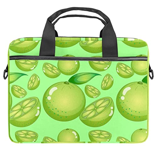Sac ordinateur 13-14.5 pouces à motif nautique et agrumes