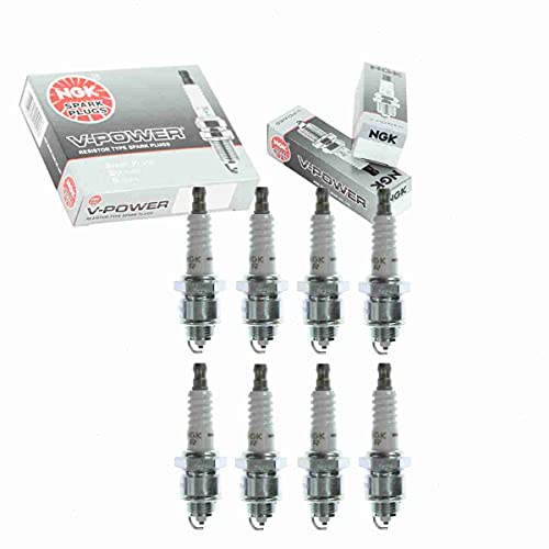 8 pc NGK V-Power Spark Plugs Pontiac GTO 6.6L V8 1967-1969