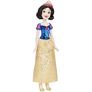 Disney Princess Brilho Real, Princesa Branca de Neve - Boneca com saia e acessórios - F0900 - Hasbro