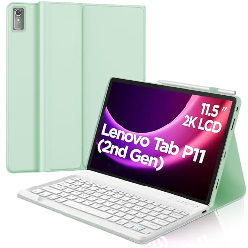 WINCHKING Tastaturhülle für Lenovo Tab P11 (2. Generation), 29,9 cm (11,5 Zoll)