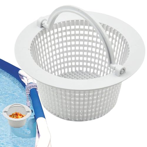 Quorvex Cesta Skimmer para Piscina - Cesta Colador De Repuesto con Asa,Accesorio De Limpieza para Piscina Que Elimina Hojas Suciedad Cabello Y Espuma