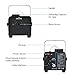 Tomshine 400W Fog Machine Portable Smoke Machine for Halloween Party Wedding Stage Effect - Aluminum Casing - Wired Remote Control