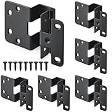 Yaocom 6 Pcs Five-Knuckle Hinge for 3/4' Door Thickness, 270 Degree Hinge Institutional Hinge Suitable for Hospital, Schools, and Other Comercial Settings.