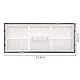 YEHOLDING 2 PCS HEPA Filter Zubehör für Roborock S7 / S7+ / S7 MaxV / S7 MaxV Ultra / T7s / T7s Plus, für Roborock S7 Ersatzteil Filter, Auswaschbarer Filter