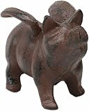 Cast Iron Small Flying Pig Angel Decorative Statue Desk Paperweight
