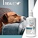 ReaVET Relax Liquid Tropfen für Hunde 100ml - Beruhigung mit Baldrian, L-Tryptophan, Vitamin B12 & Melisse I Beruhigungstropfen Hund bei Silvester, auf Reisen & Autofahrt