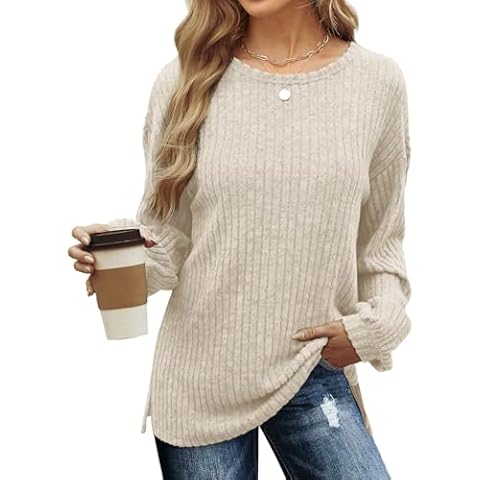 Aokosor Women's Long Sleeve Lightweight Sweatshirt Cover