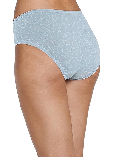 Image of Jockey Women's Underwear Elance Bikini - 3 Pack, Blue Monday /Constellations /Dusty Skies, 4