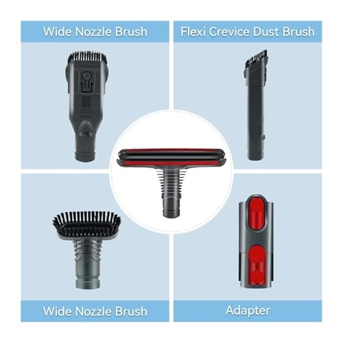 Boquilla para Dyson V6 con cepillo de colchón que elimina polvo incrustado 5