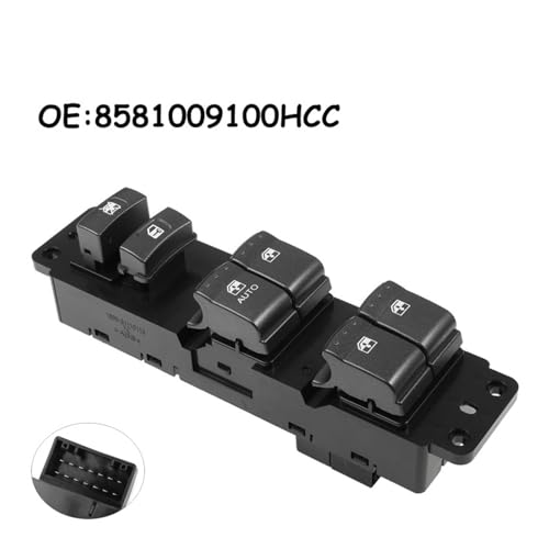 Console de lève-vitre pour Ssangyong Kyron commande de rechange finition origine 8581009100HCC