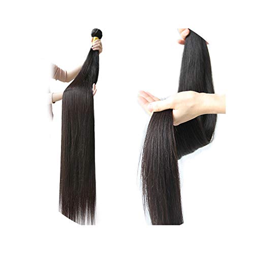 30 32 34 36 38 Inch 40 Inch Bundles Straight Peruvian Human Hair Weave Bundles Long Remy Hair Extensions 3 4 PC Hair Weft,36inches