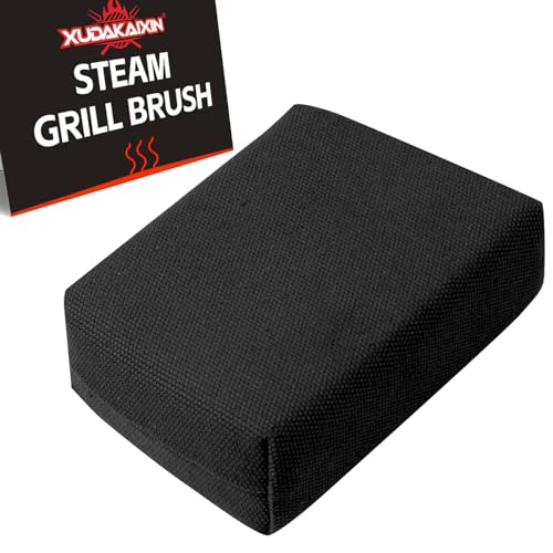 Image of XUDAKAIXIN Grill Brush Bristle Free,(Only Replaceable Cleaning Head No Grill Brush)-Black