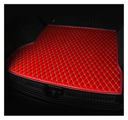 Tapis de coffre de voiture rouge avec doublure de chargement et plateau bagages Q3 2012-2017