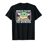 Star Wars - The Mandalorian Grogu Show Me The Way To Snacks T-Shirt