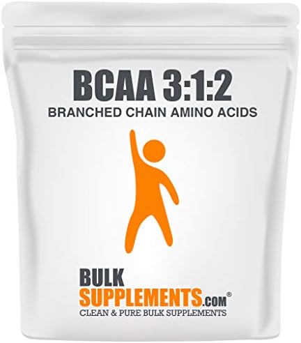 Bulksupplements.com BCAA 3:1:2 (Branched Chain Amino Acids) Powder - BCAAs Amino Acids - Workout Amino Chains Supplement (1 Kilogram)