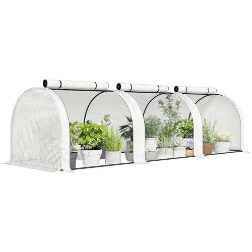 Outsunny Mini Serre de Jardin Mini Serre Tunnel Serre...
