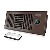 Airbrick Quiet Smart Register Booster Fan with Remote Control. Fits 4” x 10” Register Holes. Enhances AC/Furnace Vent Airflow, delivers Heating and Cooling to Rooms. For Wall and Floor Registers.