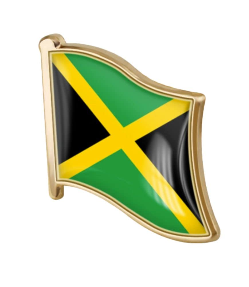 vmcoatdu Country Flag Pin Badge International Travel Brooch Metal Alloy Souvenir Pin for Hat Clothes Backpack