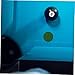GANAZONO 5sets Billiard Locating Sticker Set Snooker Markers for Pool Table Easy Application 2sheets*5