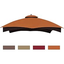 Eurmax Replacement Canopy Top for Lowe's Allen Roth 10X12 Gazebo #GF-12S004B-1