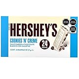 HERSHEY´S EQUSUPRO Hersheys Cookies and Cream. Chocolate Blanco con Trocitos de Galleta. 24 Pack