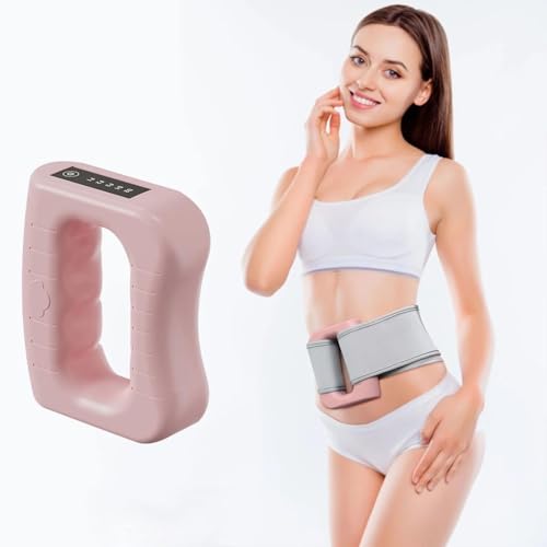 Image of Back Massagers - Small Vibration Massager - Electric Massage Ring Portable Massaging Belt for Whole Body Muscles Rest Thigh Gym Women Work Men Fitness Waist Full Body Relaxation-Multi,1PCS ( Multi Colour )