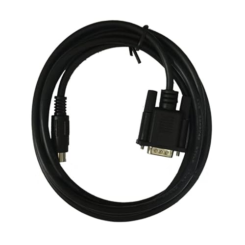 MT6000/8000-FX for FX Series and MT6000/MT8000 Touch Screen PLC Communication Cable Black (3m)