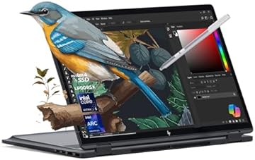 2025 New Envy x360 2-in-1 AI Laptop, OmniBook X Flip 16" Touchscreen 2K Display, Intel Core Ultra 5 226V, Intel Arc 130V GPU, 16GB LPDDR5X, 512GB Gen 4 SSD, w/Microsoft Surface Pen, Win 11 Home