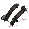 2Pcs Amber LED Dynamic Turn Signal Light Side Mirror Marker Sequential Indicator Blinker Lamp Assembly Compatible with BMW 1 2 3 4 Series F20 F30 F31 F21 F22 F23 F32 F33 F34 X1 E84