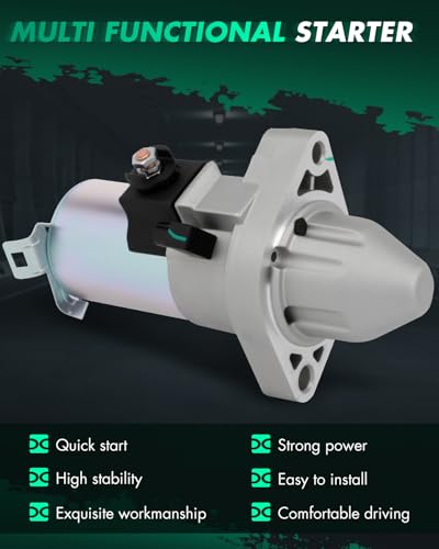 Image of SCITOO Starter Motor fit for Acura for TSX 2.4L 2004-2005,for Honda for Accord 2.4L 2003-2005,for Honda for Element 2.4L 2003-2006 Replacement Starter 17870