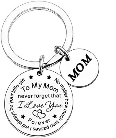 Dad Gifts I Will Always Be Your Little Girl Boy You Will Always Be My Hero Keychain Appreciation Gifts for Daddy Father (Always be Your Little Girl)