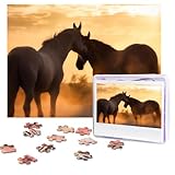 Expérience stimulante : chaque puzzle personnalisé Horses in Love pour photos comprend une affiche en couleur à référencer lors de l'assemblage de votre puzzle. Ou, pour un vrai défi, essayez de résoudre sans l'affiche en main Ce puzzle maison hantée d'Halloween est une expérience vraiment passionnante et stimulante.