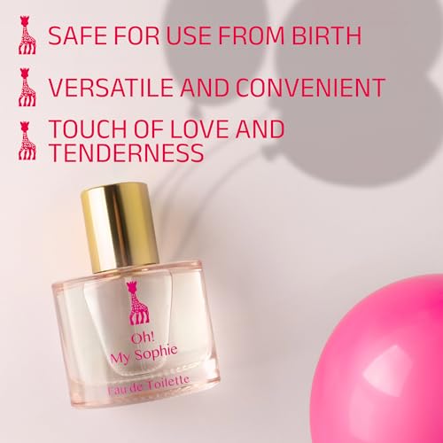 Image of Sophie la girafe Oh! My Sophie, Eau de Toilette | Fresh, Raspberry & Floral Scent (50 ml or 1.7 fl oz)