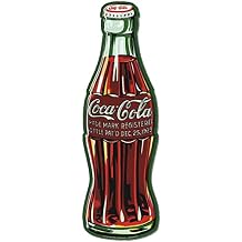 Desperate Enterprises Coca-Cola Bottle c1923 Large Format Premium Aluminum Sign, 11"W x 35.5"H